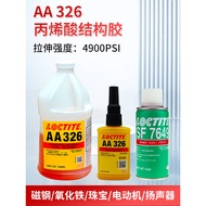 Gam HanTai 326 Pengawetan Cepat Sesuai untuk Motor, Logam, Magnet, Kereta, Cermin Pandang Belakang, 