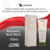 Korea Brmud Mud Mask 110ml, Brmud Cleansing Mask, Recovery Relief Hydrating Moisturizing Deep Pore C