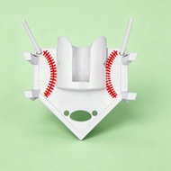 Baseball Dugout Organizer Raised Mounting Tabs Softball Dugout Organizer Fence-Mounted Gear Rack Mol