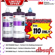 3M Perfect It Buffing And Polishing Kit | 36060 06094 06068 3M Rubbing Compound, Machine Polish, Ult