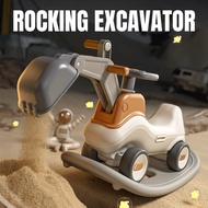 Rocking Excavator Ride On Toys Childen Balance board Vehicle Rocking horse toys Gift