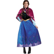 Halloween Costume cosplay Anime Princess Anna Dress Adult Dress Dress cosplay Costume