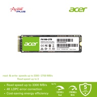 (AONE PLUS SS2) Acer FA100 NVMe PCIe Gen3 x 4 SSD 256GB / 512GB /1TB