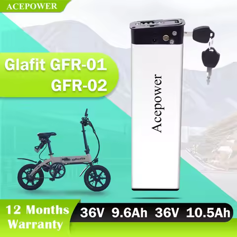 For Glafit GFR-01 GFR-02 HoldOn Q1 Ebike Battery 36V 7.8Ah 9.6Ah 10.5Ah Folding Electric Bike Batter