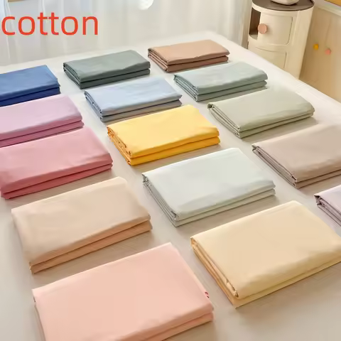 1 single bed/double bed/king-size bed/all-cotton sheet, suitable for mattresses of all sizes (exclud
