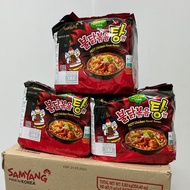 [ไม่มีได้ไม่แน้ว] SAMYANG มาม่าเกาหลี สีดำแดง รสซุปสตู สินค้านำเข้าจากเกาหลี145g 1SETCOMBO/3แพค บรรจ