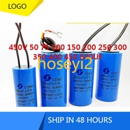 Cd60 450v 50uf/75uf/100uf/200uf/300uf/400uf/500uf 450 Motor Capacitor Brand New Original Authentic