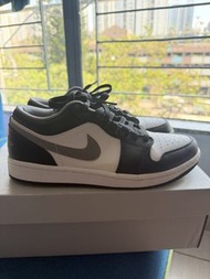 Air Jordan 1 Low Black Grey White