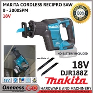 Makita DJR188Z Cordless Recipro Saw 18V (Solo W/O Charger & Battery)