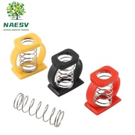NAESV Folding Bike Hinge Clip Spring, C Buckle Spring Bike Spring Hinge Clamp, Fixing Hinge Clamp Sp