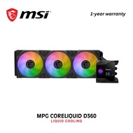 MSI MPG CORELIQUID D360 360mm ARGB AIO Liquid Cooler