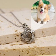 【客製化禮物】四葉草照片投影項鍊 幸運草相片頸鏈 聖誕節 生日