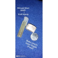 Permata cincin Mani Gajah +Minyak Mani Gajah