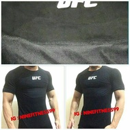 Ufc Fitness Gym Shirt Mesh Combination V02