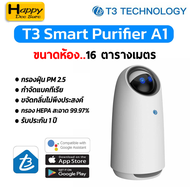 เครื่องฟอกอากาศ T3 SMART AIR PURIFIER A1 16 SQ.M - WHITE  รับประกันศูนย์ไทย