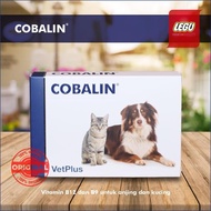 VETPLUS COBALIN, VITAMIN B12 AND B9 DOG & CAT. PER 1 BOX CONTAINS 60 CAPS