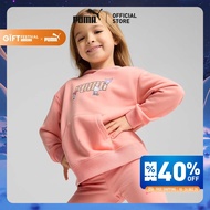 PUMA KIDS - เสื้อฮู้ดเด็ก PUMA x HELLO KITTY AND FRIENDS สีชมพู - 63006318
