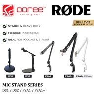 RODE Microphone Stand & Studio arm DS1 / DS2 / PSA1 / PSA1+ Professional Mic Desktop & Boom Arm