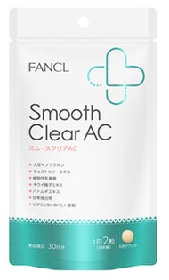 FANCL 芳珂 Smooth Clear AC袪痘控油 美肌錠 60粒 痘痘肌 痘印 粉刺肌膚 AC