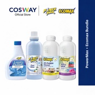 (Bundle) PowerMax Floor Shine + Laundry Pre Wash+ Ecomax All Purpose Cleaner + Delicate Fabric Wash