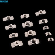 CABEZAG Nuts Fasteners T-Slot EU Standard Carbon Steel M3-M8 Multi Size Aluminum Profiles
