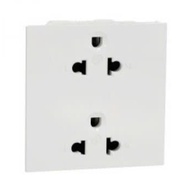 Double 3-pin socket 16A, size E(3S) AvatarOn A Schneider