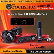 Focusrite Scarlett 2i2 Studio Pack (3rd Generation)