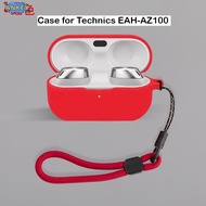 for Technics EAH-AZ100 Protective Case Nylon Lanyard Soft Cover Shells Washable Housing Anti Dust Sl