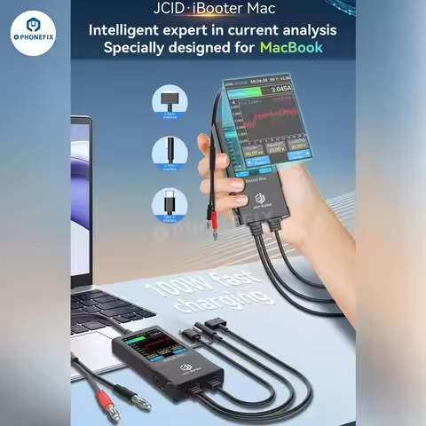 JCID Drawing IBooter Mac Precision Current Analyzer Fault Diagnosis Real-time Charging Voltage Detec