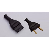 2 PIN NYLON PLUG & SOCKET