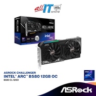 ASROCK Intel Arc B580 Challenger 12GB OC Graphics Card | B580 CL 12GO