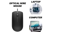 Optical Wired Usb Office/Desktop/Laptop/Computer Mouse Scroll/Smooth Plug and Play 1000 DPI