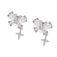 stay Glamorously Crystal Butterfly Ear Clip on Charm Accessory for Freeclip 1 2