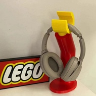 3D Printed Headphone Stand LEGO Headphone Stand LEGO Design Headphone Stand Computer Headphone Holde