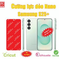 Toughened flexible phone screen protector for Samsung S25+ (S25 Plus)