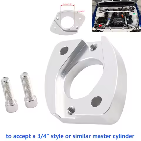 240SX S14 S13 CLUTCH MASTER CYLINDER ADAPTER V2 180SX LS1 T56 RB SR KA SWAP