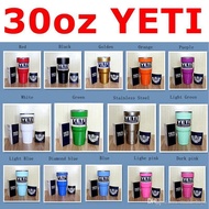14 Color YETI Tumbler Rambler Cups Large Capacity Stainless Steel Tumbler Mugs 900ml In Stock