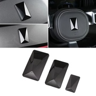 aihei สำหรับ Changan Avatar 11 อุปกรณ์เสริม 2022-2024 Avatr 11 สีดำ ป้ายรถ รถ ด้านหน้ากลับ โลโก้ กรอ