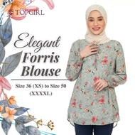 TOPGIRL Premium Forris Blouse / Fashion Blouse / Premium Quality Blouse / Blouse Wanita High Quality