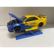 Hot Wheels Scale 1:64 Accessory Diorama, Scissor Lift Hot Wheel Tomica Tarmac