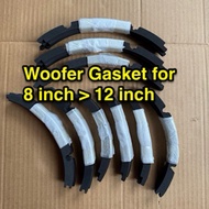 Box / Bass Woofer Speaker Seal Gasket for 8in -12inches