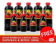 Kecap Inti Juara 5botol 500 ml berhadiah 4 botol 100 ml