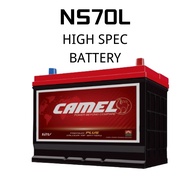 (INSTALLATION PROVIDED)Camel Premium Plus 125D26L | NS70L | Car Battery X70 CKD Exora Preve Suprima 