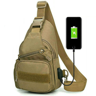 時尚旅行休閒運動登山背包, 帶USB充電接口