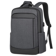 High Quality Laptop Backpack Waterproof USB Big Capacity Bag Backpack Dark Grey MBP0001