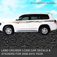 Fit for Toyota land cruiser lc200 car stickers 4700 5700 Land Cruiser 200 Car Decals