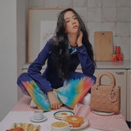 #王妃最愛的包 黛妃包 五格黛妃 Dior 迪奧 Lady Dior 黛妃包 胭脂色