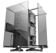 Thermaltake Core P90 Tempered Glass Black ATX Mid Tower Open Frame 2-Sided Glass Viewing, Tt LCS Cer