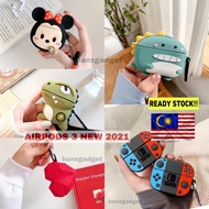 Ship From KL | | AirP0ds 3 Generation 2021 AirP0ds AirP0ds Case 3 New AirP0ds 3 Cover Case 3rd Gener
