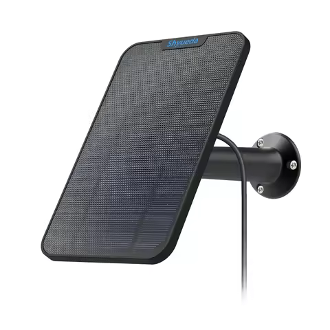 4W Solar Panel Charging for arlo pro 2,Continuous Power to Maintain Battery Life Cable Mount Black n